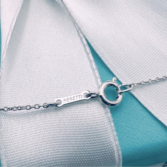 RARE 1979 Tiffany & Co Ag 1000 Silver LIBRA Zodiac Necklace with PACKAGING - Picture 8 of 9